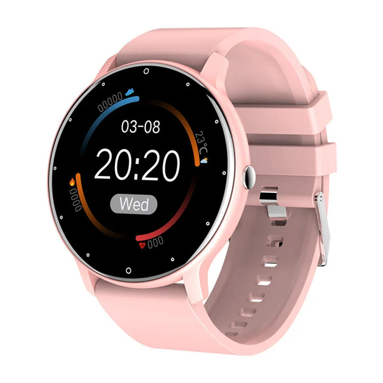 Ilovemilan - Smart watch heart rate sleep monitoring Tiktok smart bracelet ZL02D waterproof smart sports watch ZL02, pink