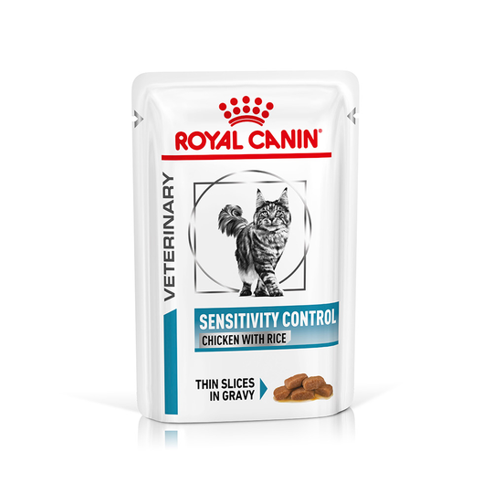 Royal Canin Veterinary Cat - Sensitivity Control Chicken - Saver Pack: 48 x 85g