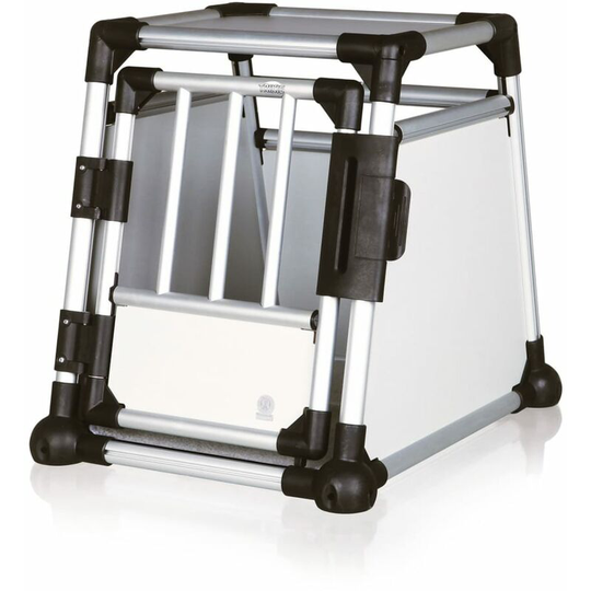 Pet Transport box m Aluminium Trixie Grey