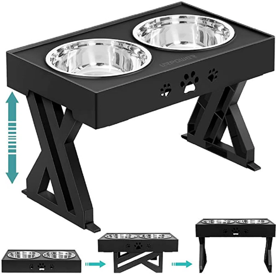 Elevated Dog Feeder