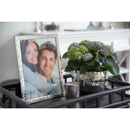 Metal Single Picture Frame in Nickel