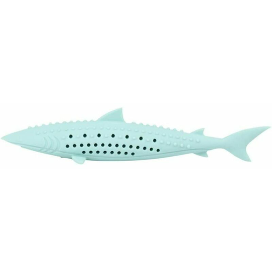 Cat Chew Toy, Catnip Toys Silicone Cat Molar Teeth Cleaning Toy Simulation Fish Shape Interactive Toy for Cat Kitten Pets