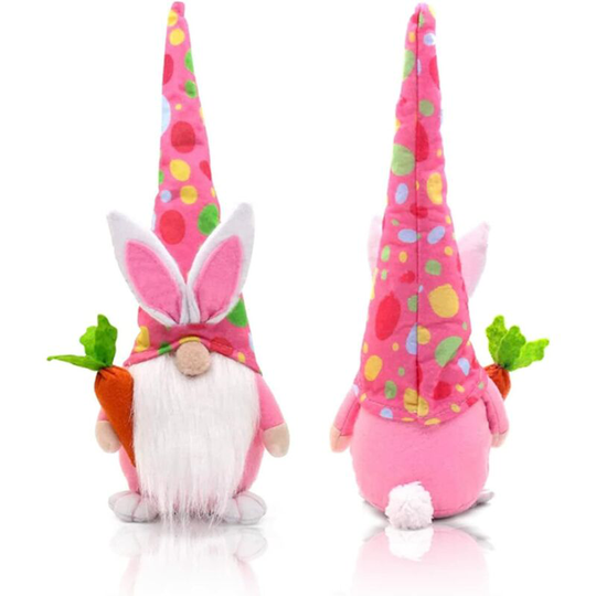 Easter gnome, Easter bunny doll decoration, Easter bunny gnomes, Easter plush dolls for rabbits, Easter bunny dolls, handmade, crafts, gnome