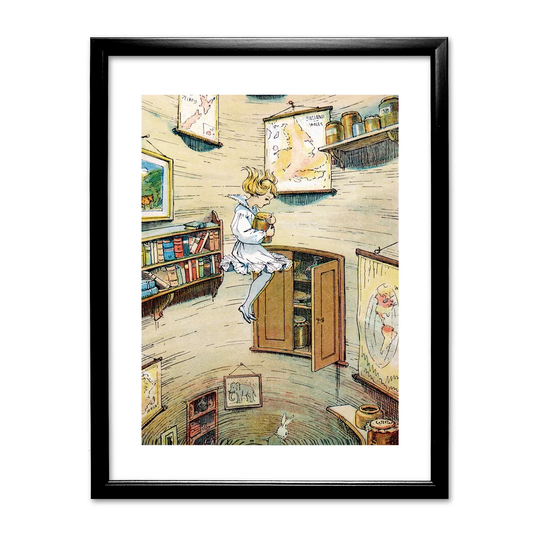 Alice's Adventures in Wonderland Framed Art Print