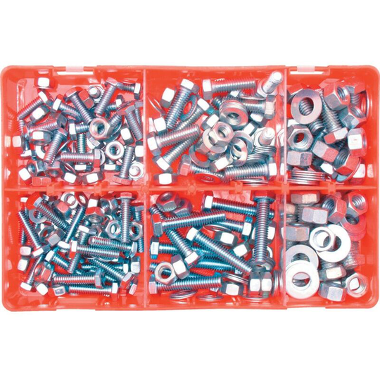 Kennedy - unc ht Set Screws, Nuts, Washers bzp Kit