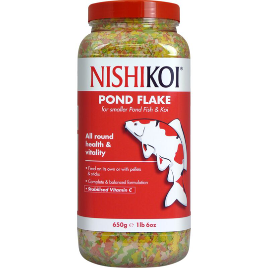 650g Flake Fish Food - Nishikoi
