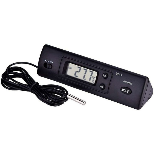 Thermometer Lcd Digital Temperature Meter Humidity Measurement Wired Probe Sensor For Fridge Aquarium Air Conditioner Jskee