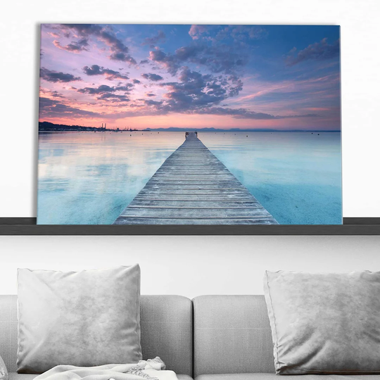 "Ocean Song" Print On Canvas