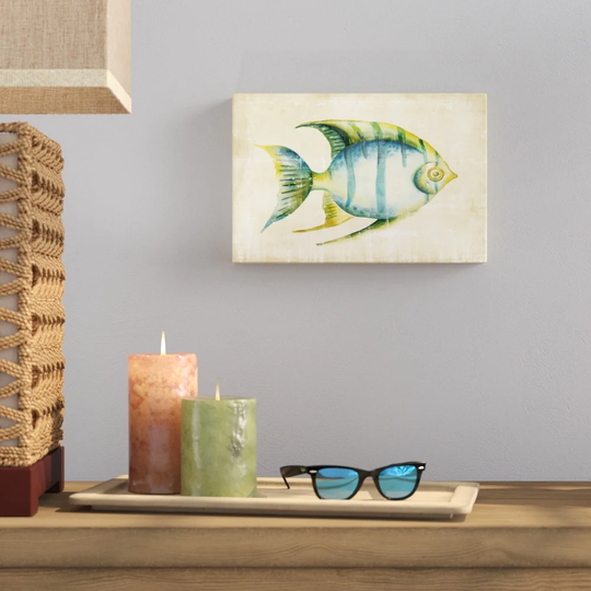 Aquarium Fish I by Chariklia Zarris - Wrapped Canvas Painting Print