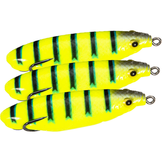 3pcs Silicone Rubber Soft Fishing Lures Artificial Fish Lures Baits with Hooks,model:Black & Green 3 - model:Black & Green 3