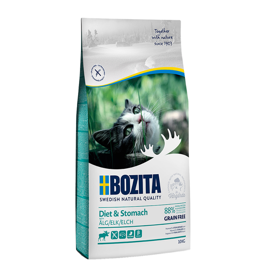 Bozita Grain Free Diet & Stomach - Elk - 10kg