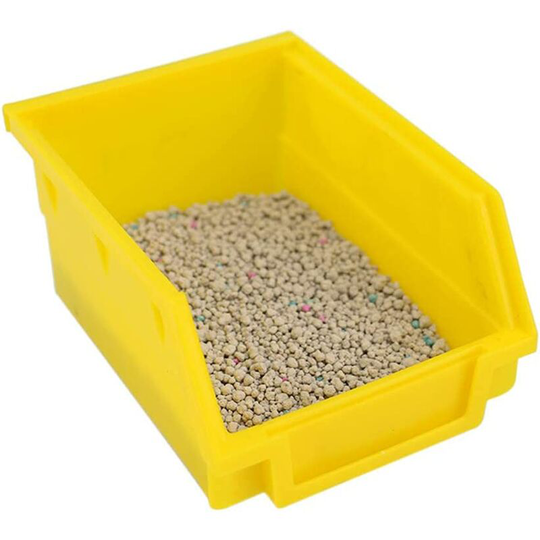 Hamster Bathtub Rabbit Bathroom Mouse Plastic Mice Bath Toilet for Small Animals - Random Color Size s
