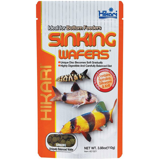 Hikari - Sinking Wafers Tropical Fish Food - 110g