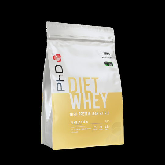 (Vanilla Creme, 1 kg) PhD Nutrition Diet Whey Slimming Weight Loss Meal Replacement Protein Shake