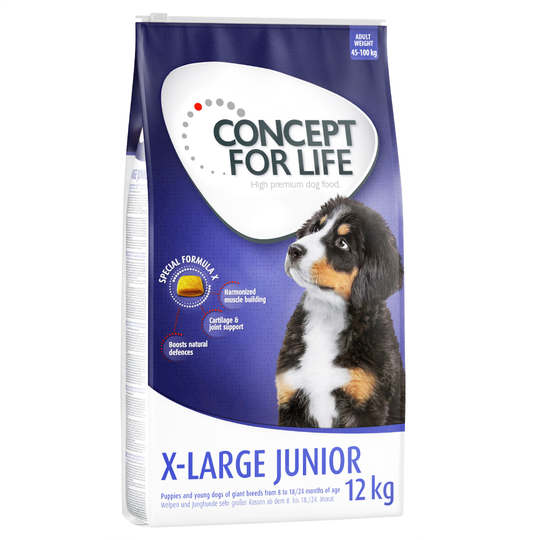 Concept for Life X-Large Junior - Economy Pack: 2 x 12kg