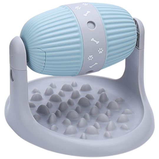 Pet Slow Feeder, Slow Feeder Toys for Dog and Cat Interactive IQ Training, Treat Boredom Health Diet Food Dispenser and Adjustable Height for Dogs