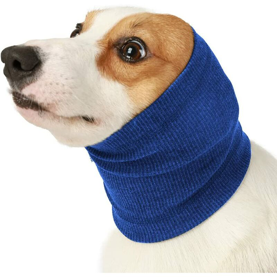 Dog Snood Dog Ear Hoodie Dog Earmuff Dog Ear Wrap Dog Headwear for Dog Neck and Ear Warmer Help Calm Dog Relieve Anxiety Reduce Noise Warmer