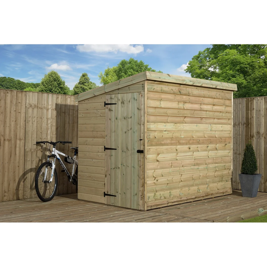 Baldwin Park 5 Ft. W x 5 Ft. D Shiplap Pent Wooden Shed