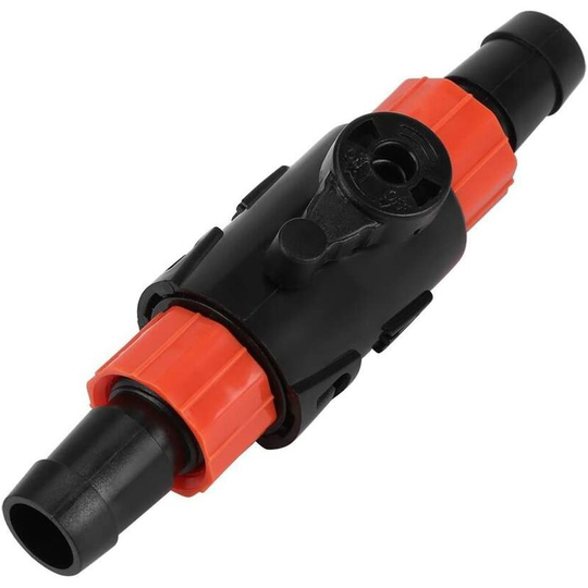 Valve Hose Valve Pipe Valve Water Flow Control Tap with Quick Release Handle Hose Connector for Aquarium Fish Tank(12/16)