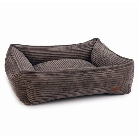 Dog Basket Ribbed Brown 65x60x20 cm Designed By Lotte Brown