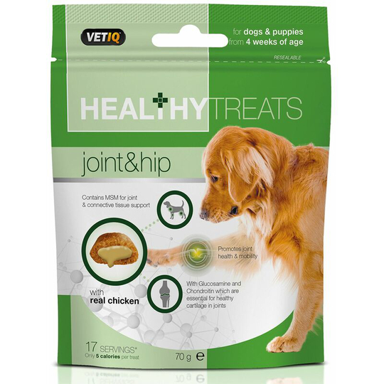 Vetiq Healthy Treats Joint & Hip For Dogs & Puppies - 70 Gm - 5900