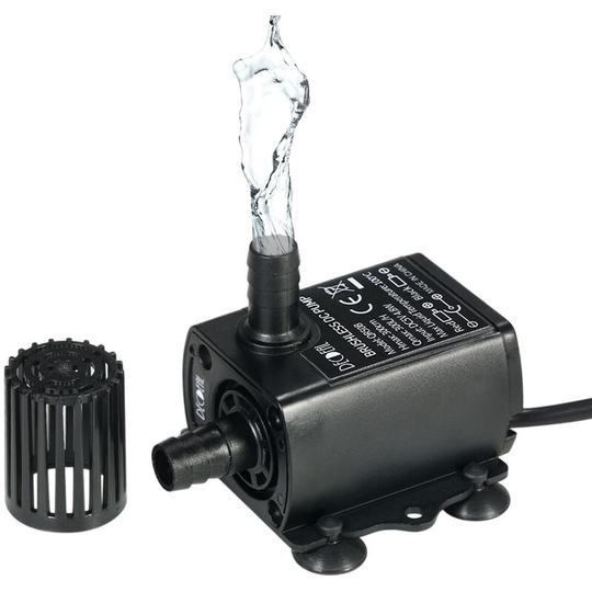Ultra-quiet Mini Brushless Water PumpUSB DC5V 4.8W Waterproof Submersible Fountain Aquarium Circulating 300L/H Lift 300cm