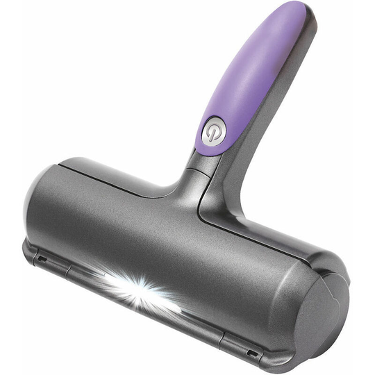 Pet Hair Brush Cat/Dog Hair Picker - Purple Gray - for Sofa/Clothes (one piece)