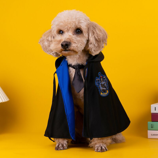 Hogwarts Pet School Cloak Halloween Cat Costume Dog Costume, Cat Clothes Dog Costume Accessories Fancy Dress Carnival Christmas Gift for Potterheads