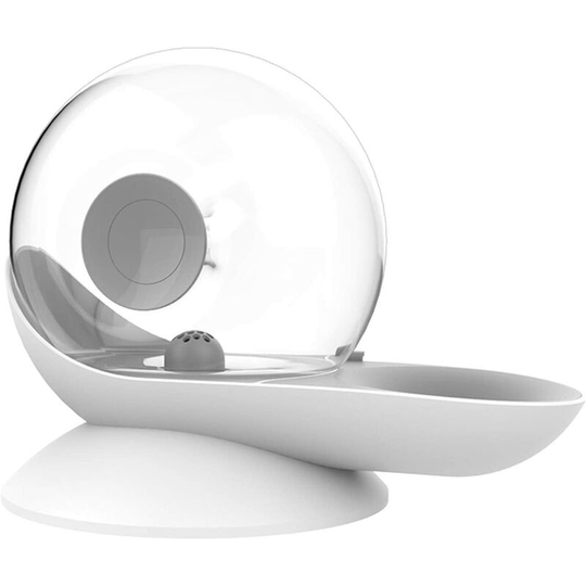 Snail Shaped Bowl 2.8L Automatic Water Dispenser Pet Drinking Fountain Hygienic Drinking Fountain (Grey)