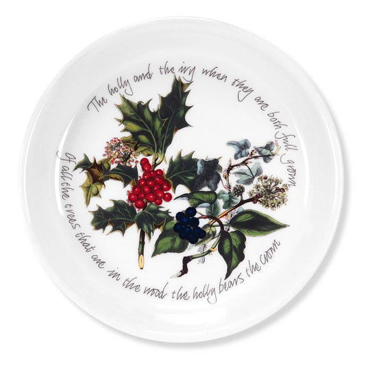 The Holly and the Ivy Butter Plate