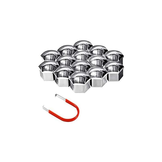 20 Pieces Universal Wheel Nut Cap Tire Nut Covers with Removal Tool Set for Thsinde Cars