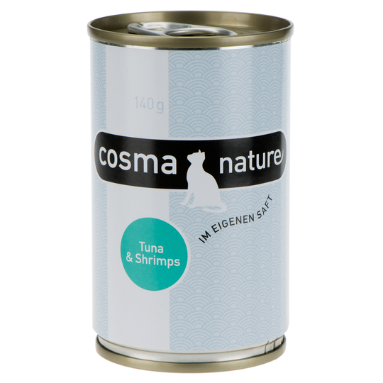 Cosma Nature 6 x 140g - Tuna & Shrimps