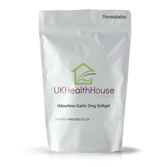 Odourless Garlic 2mg Softgel High Strength 500 Capsules