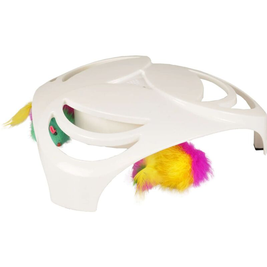 Flamingo - Cat Roller Helico 25x25x8 cm White White