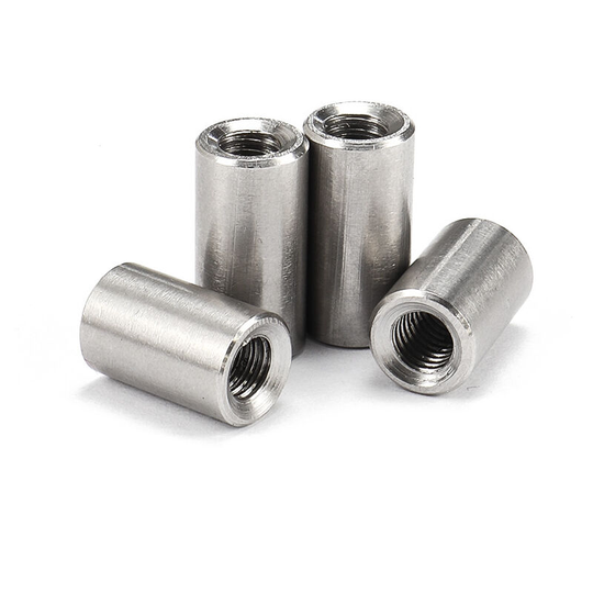 M3 Round Connector Nuts, 304 Stainless Steel Coupling Nut ,Pack of 20