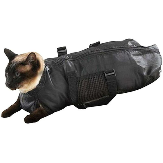 Cat bag cat carrier bag nail trimming for cats pet grooming bag mesh