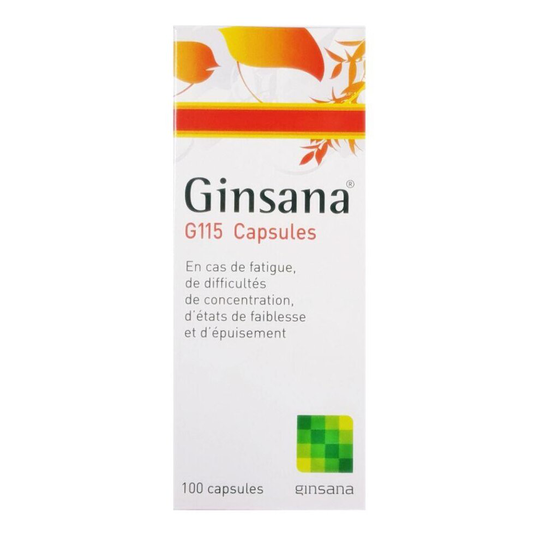Ginsanag 115 Capsules 100's