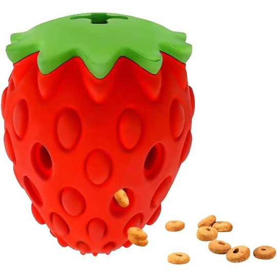 Indestructible Dog Toys Durable Interactive Toys Can Add Food Rubber Chew Training Toys Teeth Cleaning Play