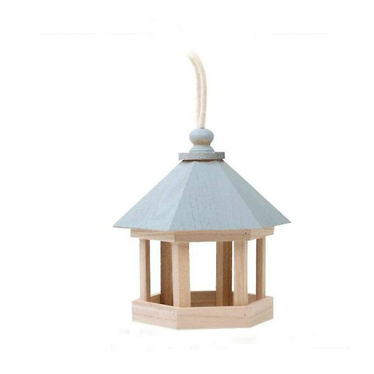 Parrot Patio Hanging Wild Bird Cage Bird Feeder Garden Decor Birds