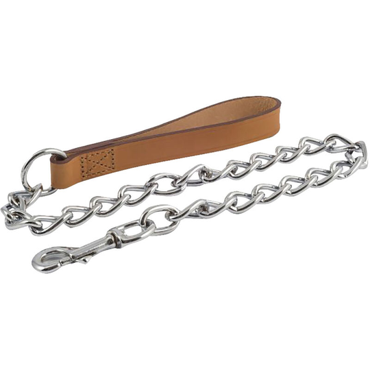Ancol Heavy Chain Lead (36 Inch) (Orange) - Orange