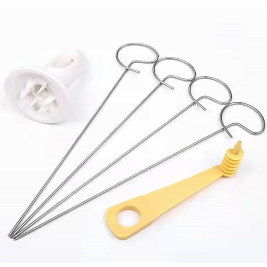 1Set Potato Spiral Cutter Cucumber Slicer Kitchen Accessories Vegetable Spiralizer Spiral Potato Cutter Slicer Kitchen Gadgets