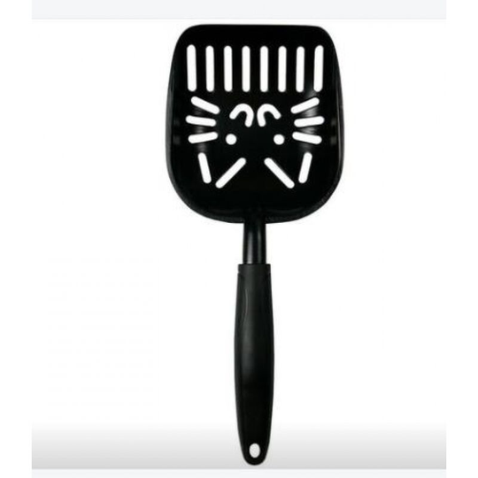 Macaron Cat Litter Shovel Aluminum Alloy Nonstick Durable Rustproof Cat Litter Shovel Pet Large Cat Face