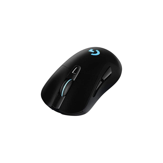 Logitech G703 LIGHTSPEED Wireless Gaming Mouse, HERO 25K Sensor, 25,600 DPI, RGB, Adjustable Weights, 6 Programmable Buttons, Long Battery Life,