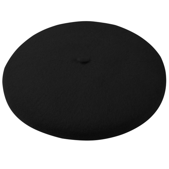TRIXES French Beret Black Fancy Dress Theme Hat