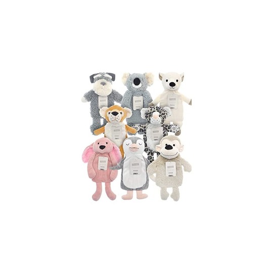 Novelty Animal Hot Water Bottle - 8 Animals to Collect - Perfect for Kids - Gift Idea - Dog/Koala/Polar Bear/Lion/Leopard/Rabbit/Penguin/Monkey (