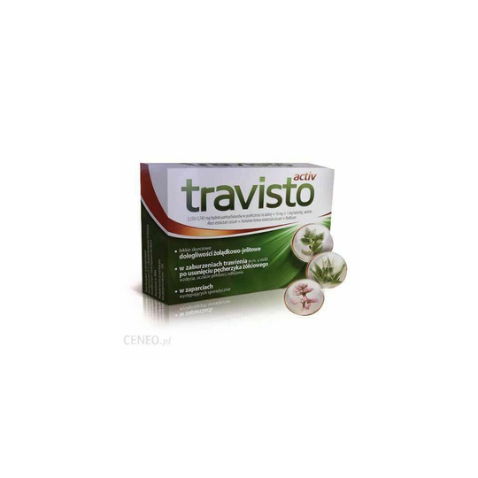 TRAVISTO Active Digestion Healthy Liver Support Supplement 30 tab