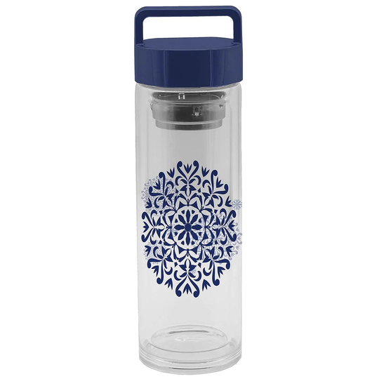 Paulson Ornament Glass Drinking Bottle