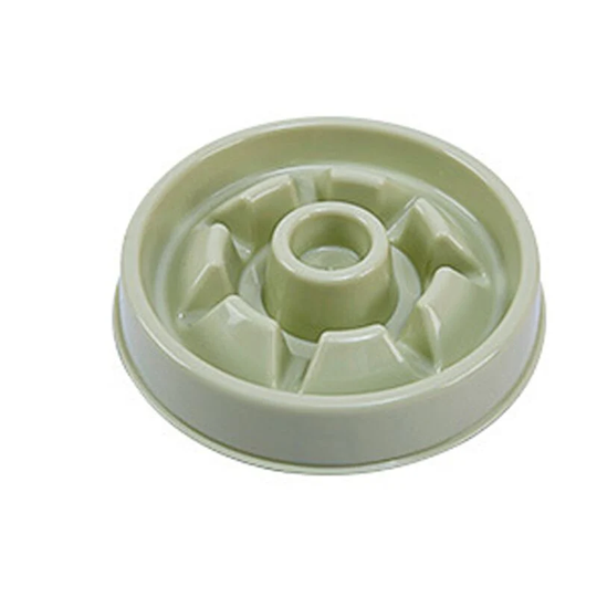 Cat Dog Feeder Puppy Non-Slip Dog Food Bowl Safe And Harmless Dog Products Green 1pcs