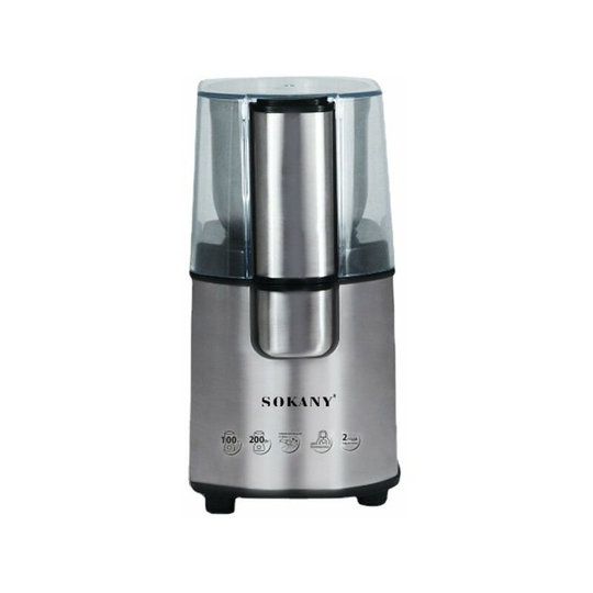 Coffee Grinder 200W Electric Coffee Grinder 70g Bean Tank Separable 304 Stainless Steel Blade Grinder Multifunction Electric Blade Grinder Suitable