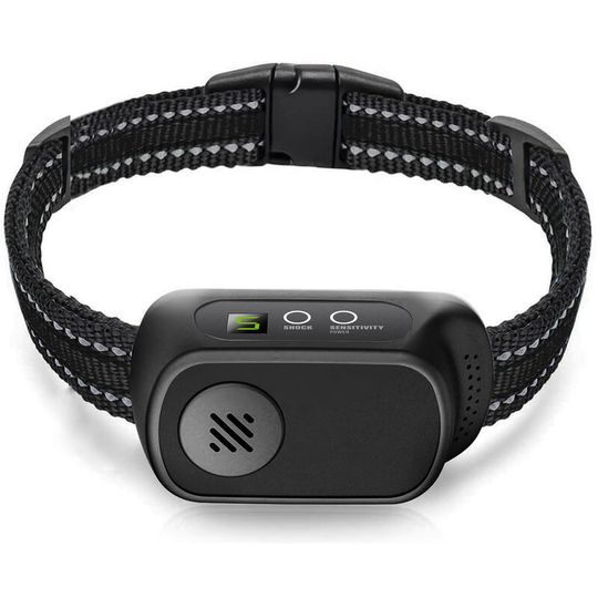 Benobby Kids - Rechargeable Automatic Anti Bark Collar for Dogs, 5 Adjustable Sensitivity Levels, Vibration, Static Shock and Sound Modes, Suitable